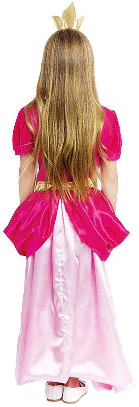 Disfraz de Princesa Peach para Niña Super Mario Bros y Luigi Partilandia